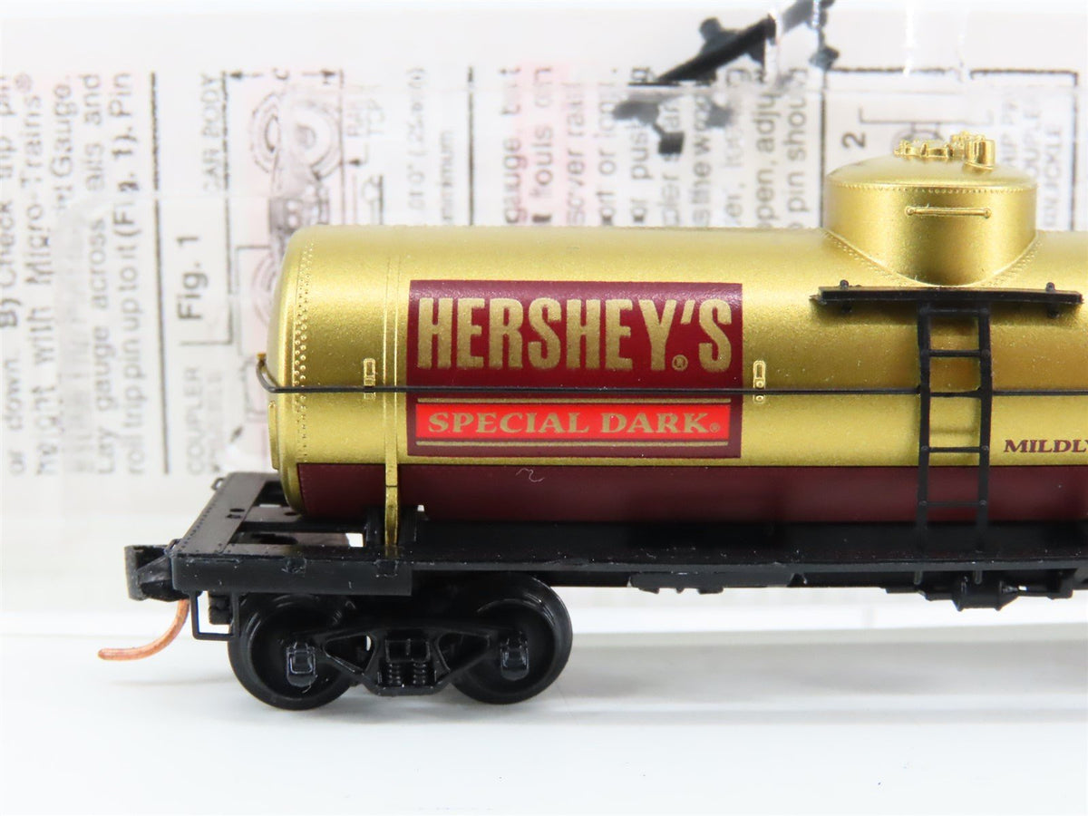 N Scale Micro-Trains MTL 65510 HFC Hershey&#39;s Syrup 39&#39; Single Dome Tank Car 3011