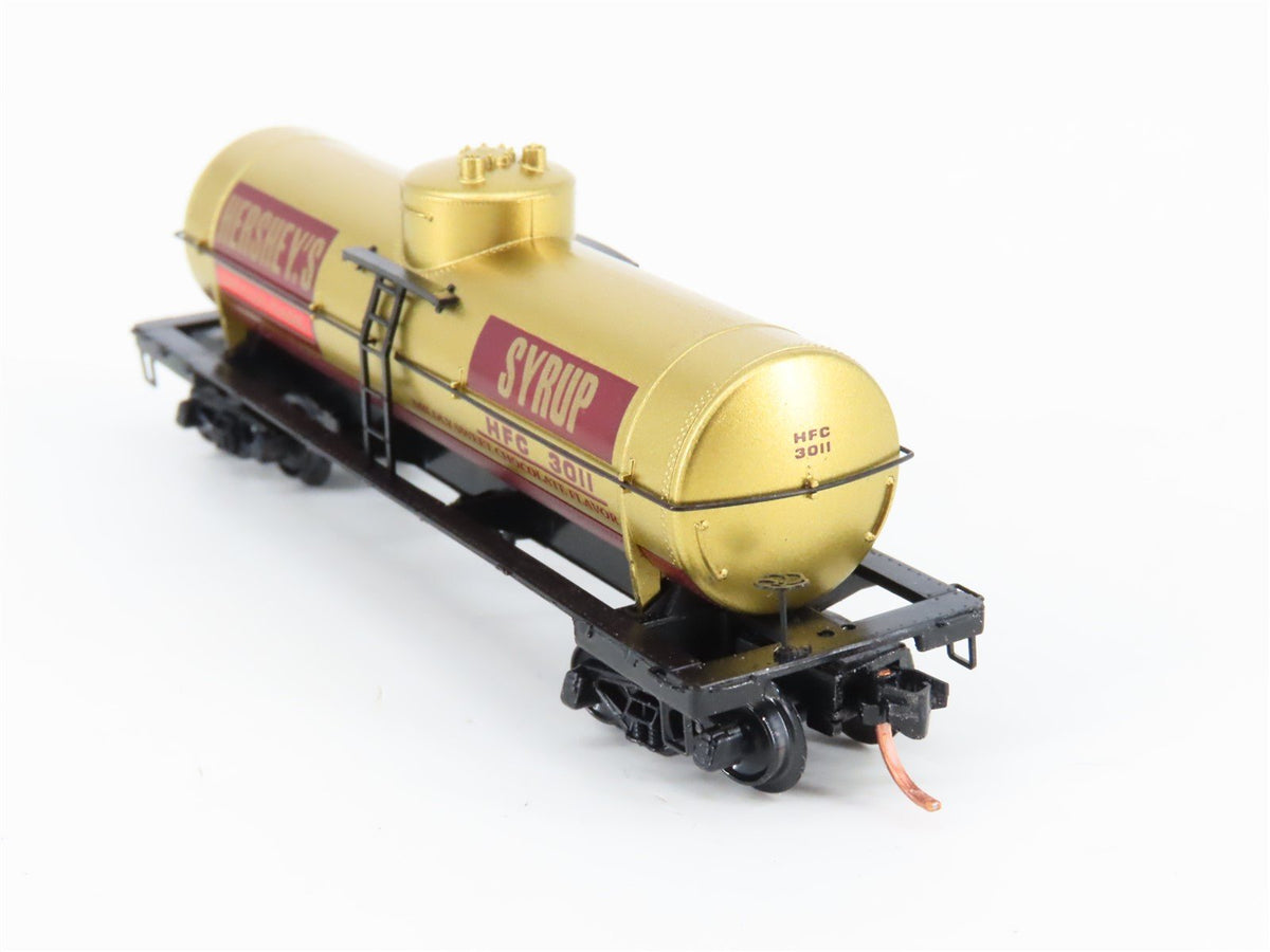N Scale Micro-Trains MTL 65510 HFC Hershey&#39;s Syrup 39&#39; Single Dome Tank Car 3011