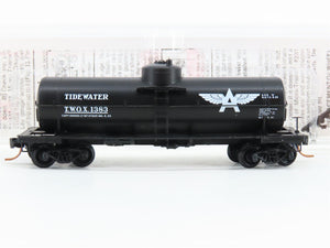 N Micro-Trains MTL 65480 TWOX Tide Water Oil Co 39' Single Dome Tank Car #1383