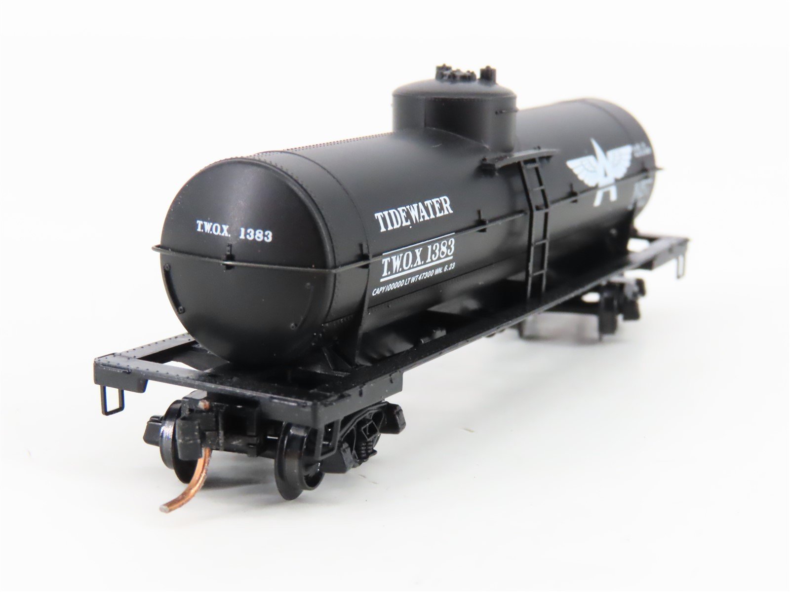 N Micro-Trains MTL 65480 TWOX Tide Water Oil Co 39' Single Dome Tank Car #1383