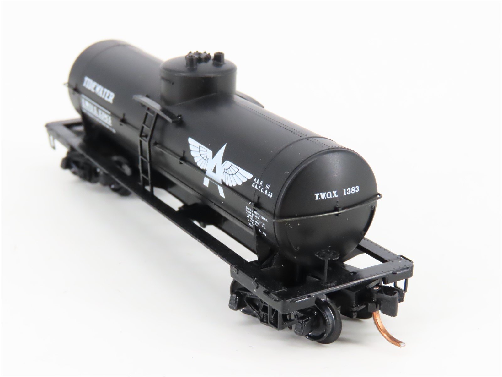 N Micro-Trains MTL 65480 TWOX Tide Water Oil Co 39' Single Dome Tank Car #1383
