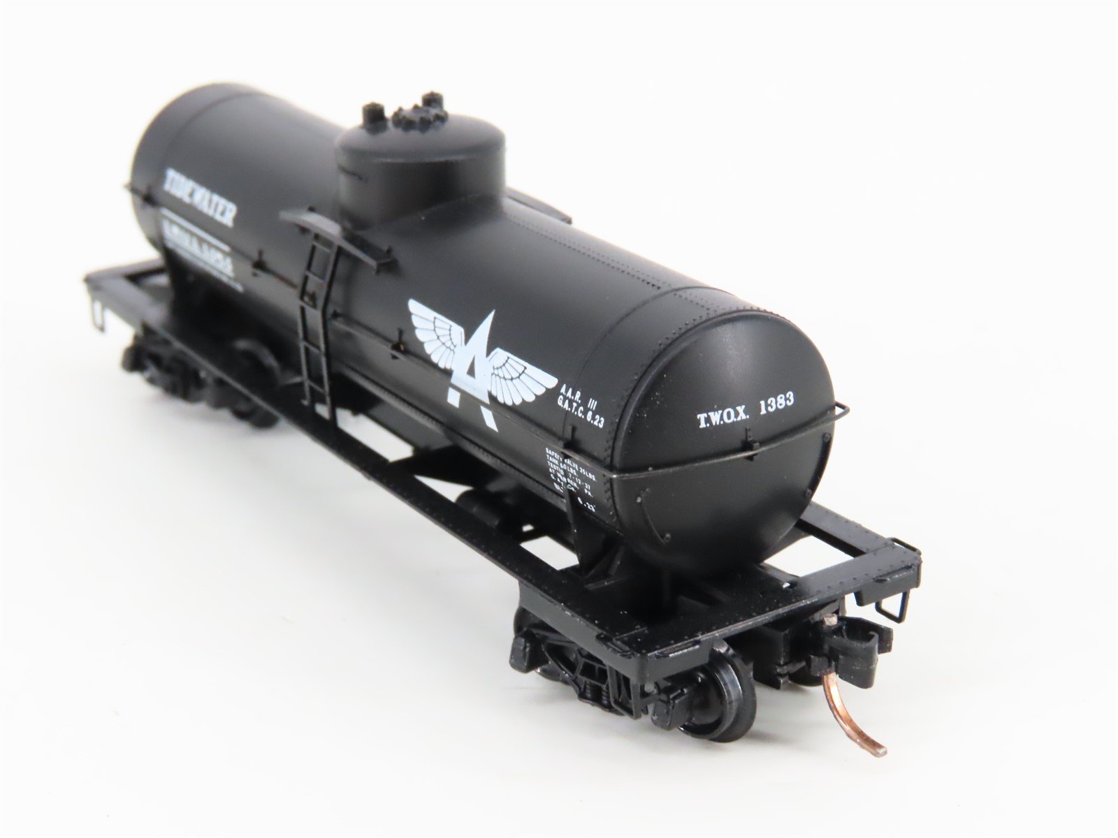 N Micro-Trains MTL 65480 TWOX Tide Water Oil Co 39' Single Dome Tank Car #1383