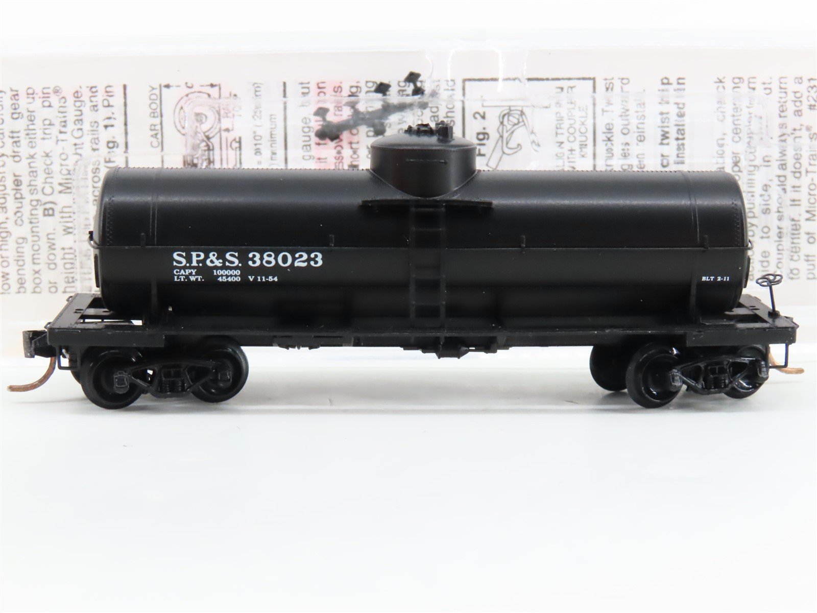 N Micro-Trains MTL 65470 SP&S Spokane, Portland & Seattle Single Dome Tank Car