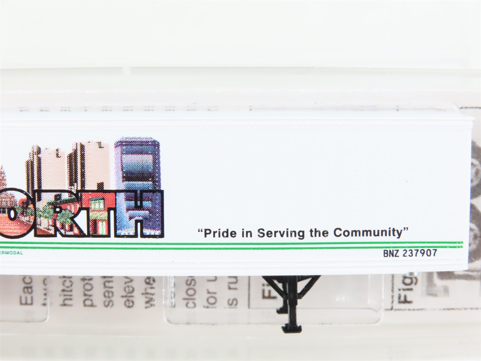 N Scale Micro-Trains MTL 67160 BN Intermodal Ft. Worth 45' Trailer BNZ 237907