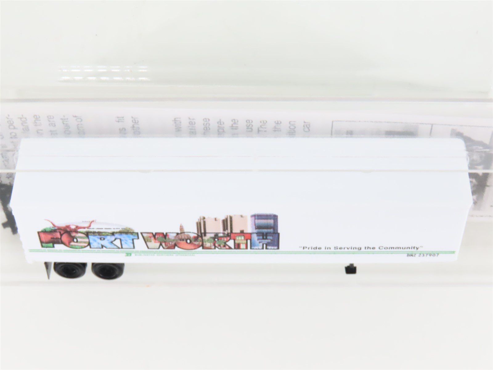 N Scale Micro-Trains MTL 67160 BN Intermodal Ft. Worth 45' Trailer BNZ 237907