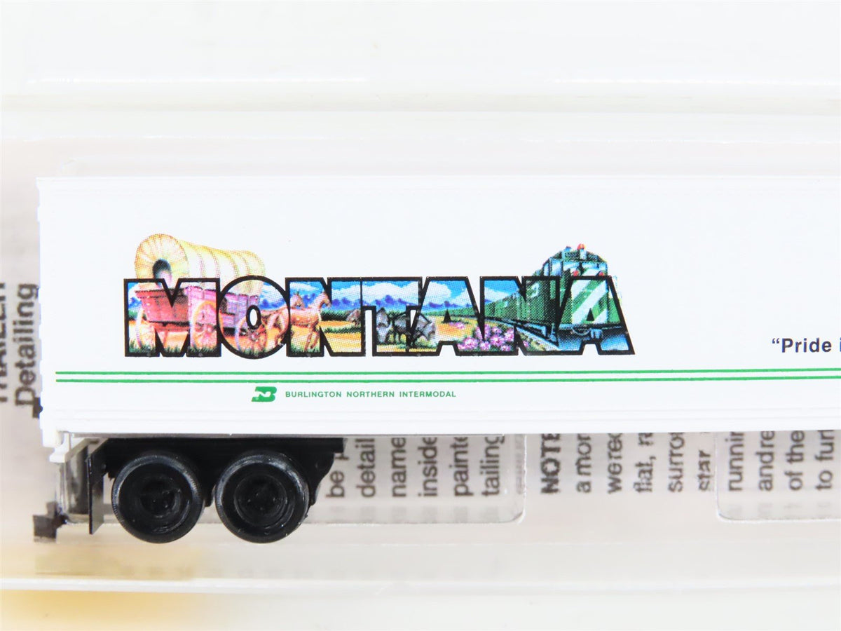 N Scale Micro-Trains MTL 67150 BN Intermodal Montana 45&#39; Trailer BNZ 237884