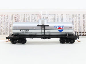 N Scale Micro-Trains MTL 65450 PC Pepsi-Cola 39' Single Dome Tank Car #6508