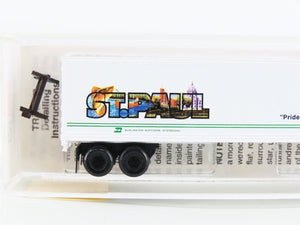 N Scale Micro-Trains MTL 67130 BN Intermodal St. Paul 45' Trailer BNZ 237850