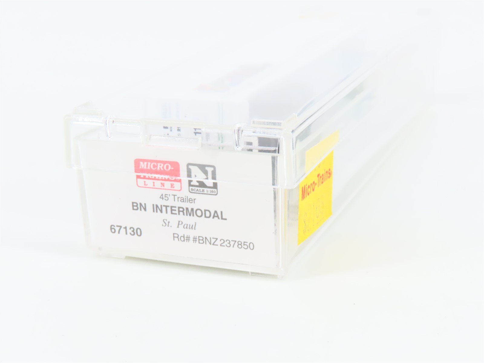 N Scale Micro-Trains MTL 67130 BN Intermodal St. Paul 45' Trailer BNZ 237850