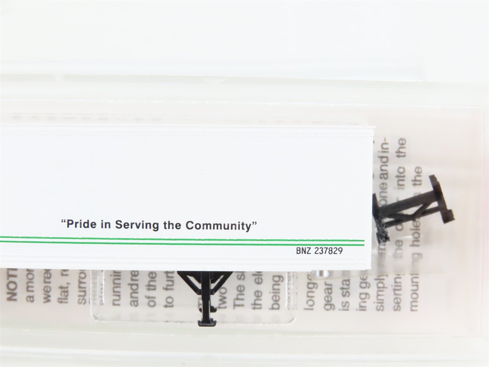 N Scale Micro-Trains MTL 67120 BN Intermodal St. Louis 45' Trailer BNZ 237829