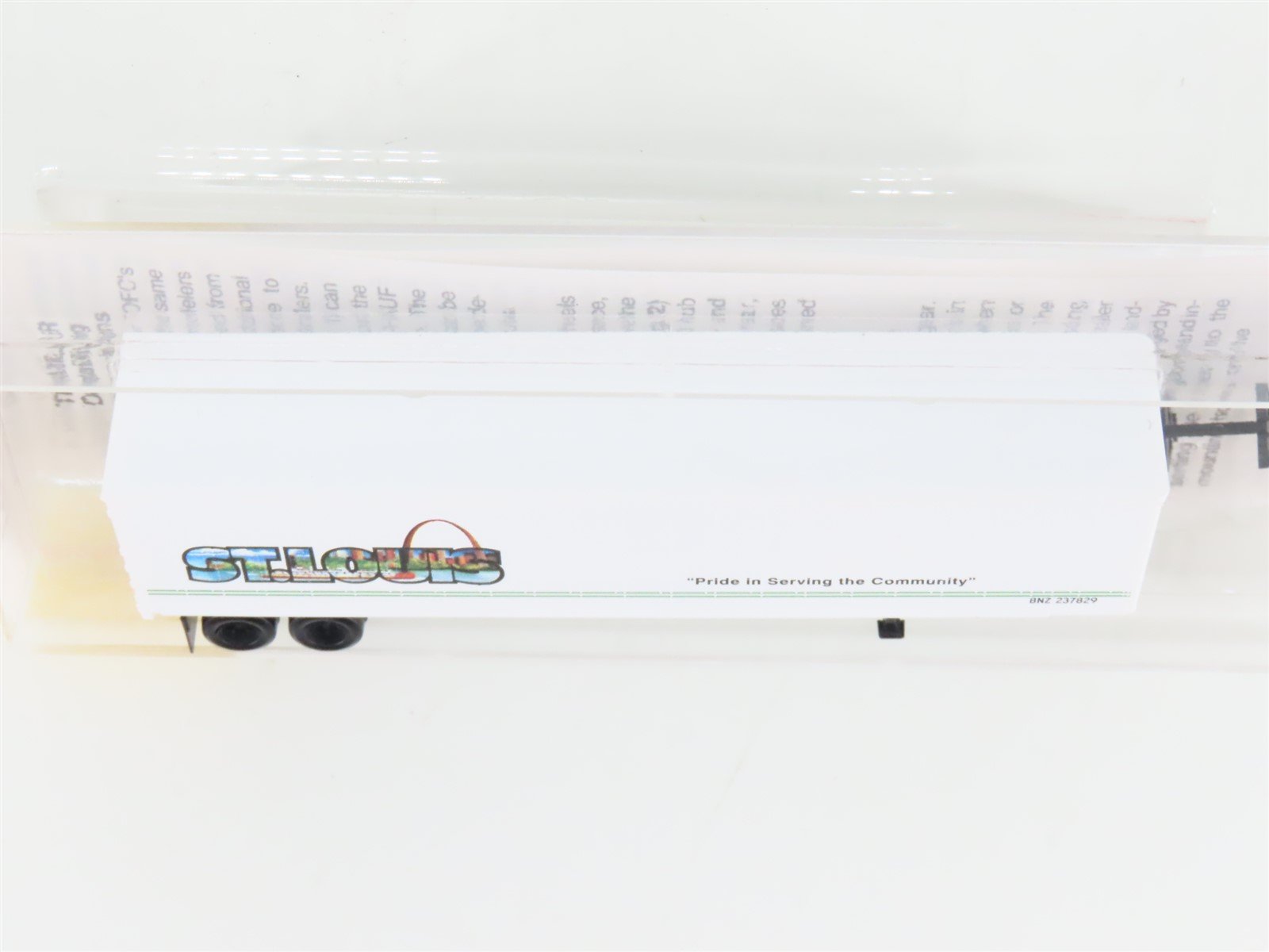 N Scale Micro-Trains MTL 67120 BN Intermodal St. Louis 45' Trailer BNZ 237829