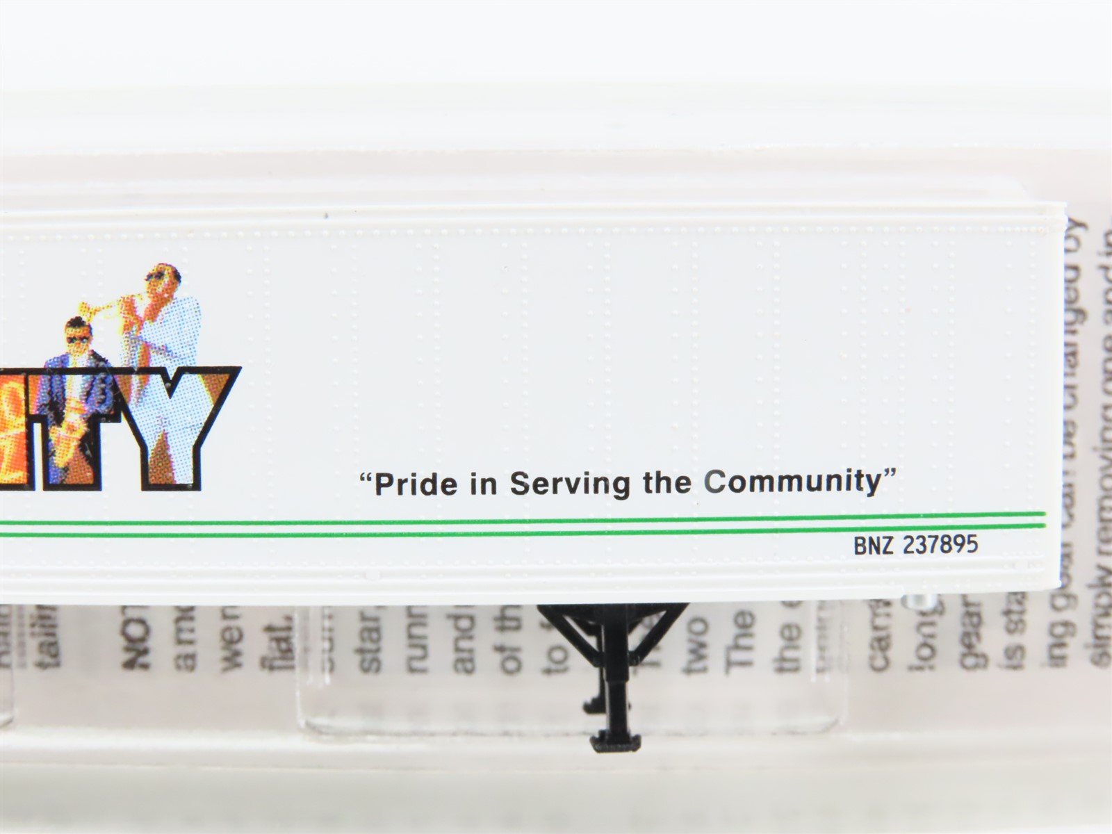 N Scale Micro-Trains MTL 67110 BN Intermodal Kansas City 45' Trailer BNZ 237895