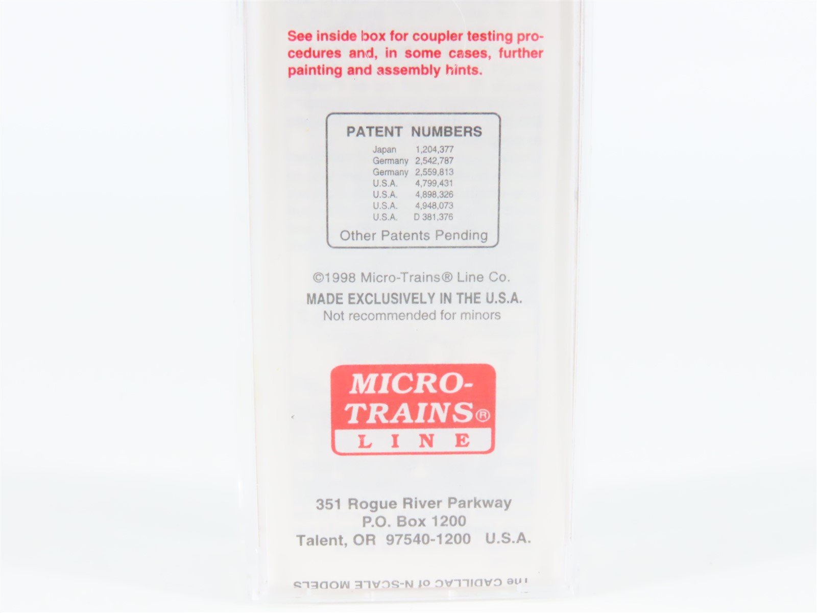 N Scale Micro-Trains MTL 67110 BN Intermodal Kansas City 45' Trailer BNZ 237895