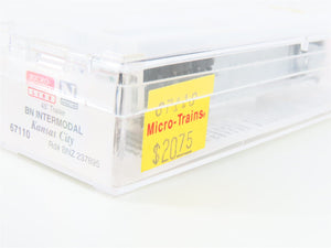 N Scale Micro-Trains MTL 67110 BN Intermodal Kansas City 45' Trailer BNZ 237895
