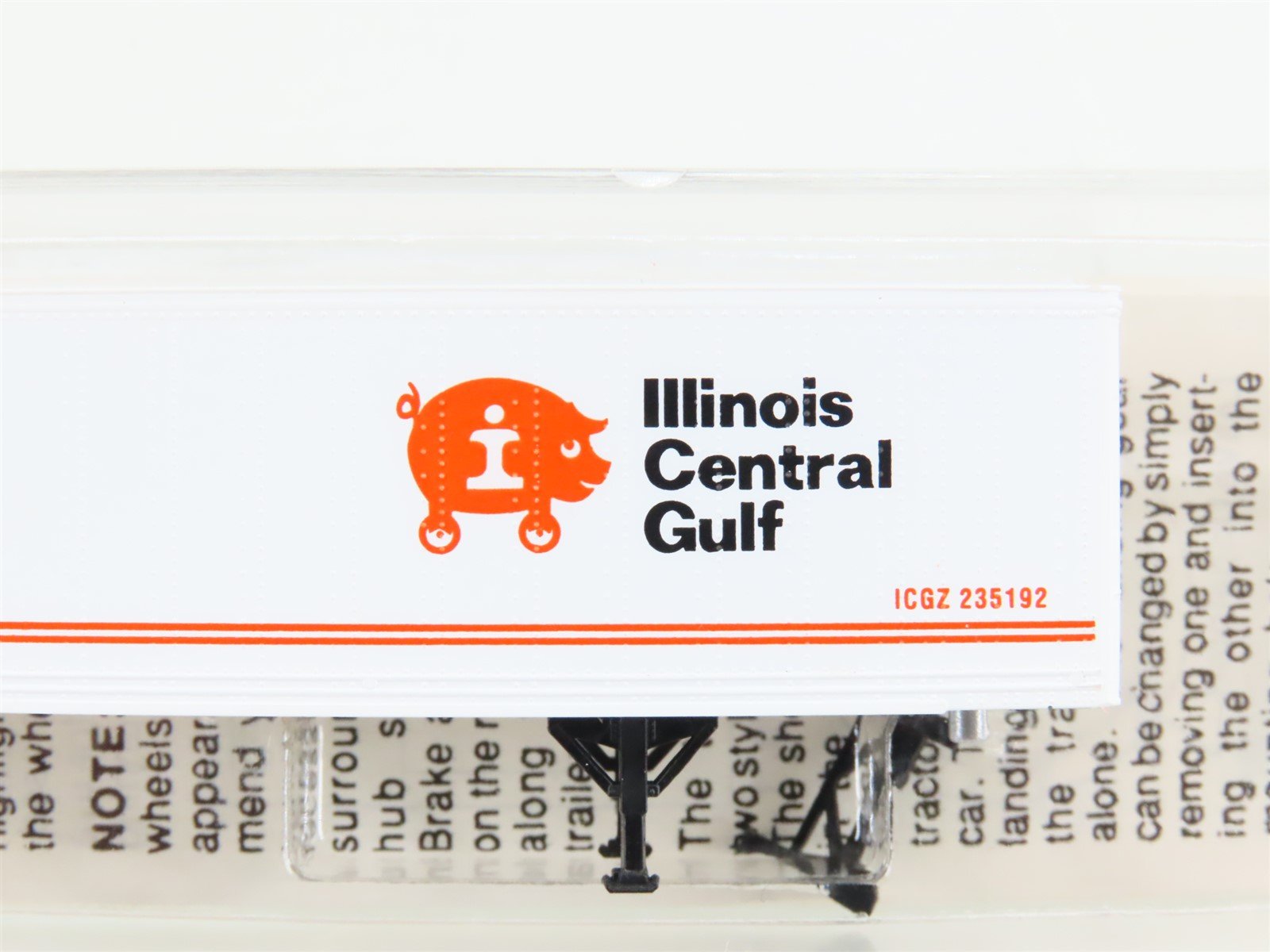 N Scale Micro-Trains MTL 67090 ICG Illinois Central Gulf 45' Trailer ICGZ 235192