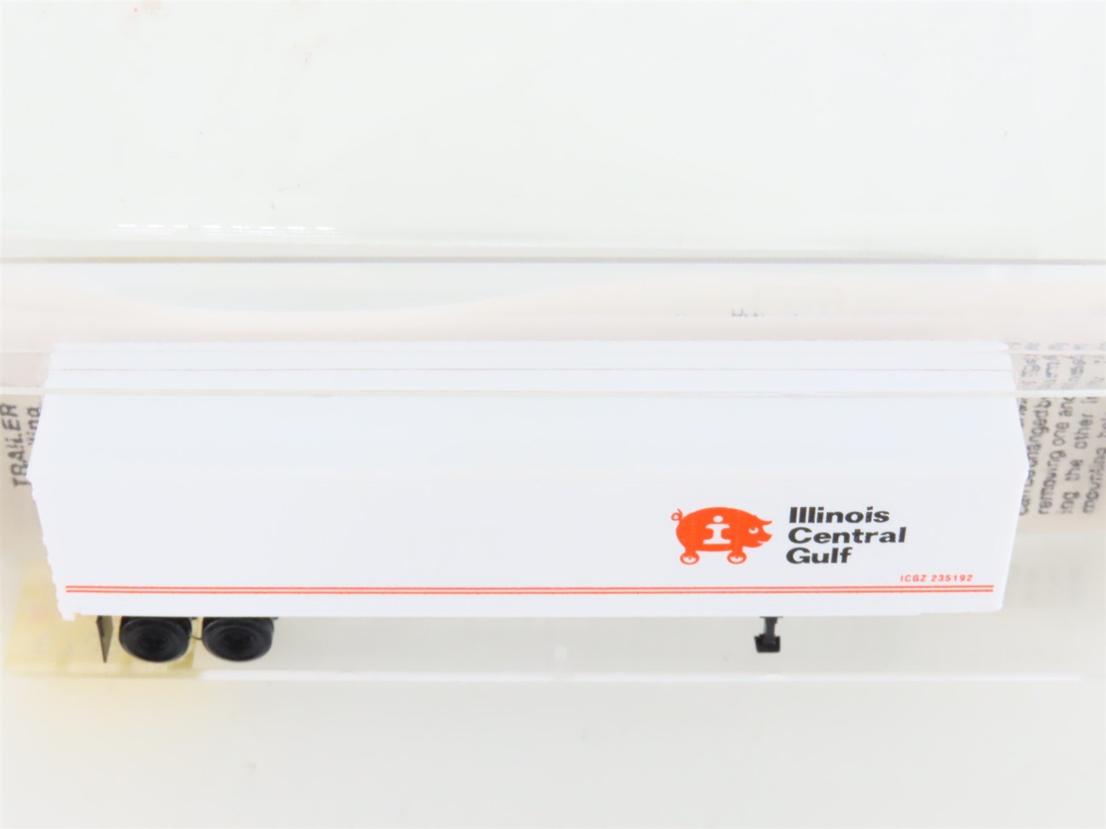N Scale Micro-Trains MTL 67090 ICG Illinois Central Gulf 45' Trailer ICGZ 235192