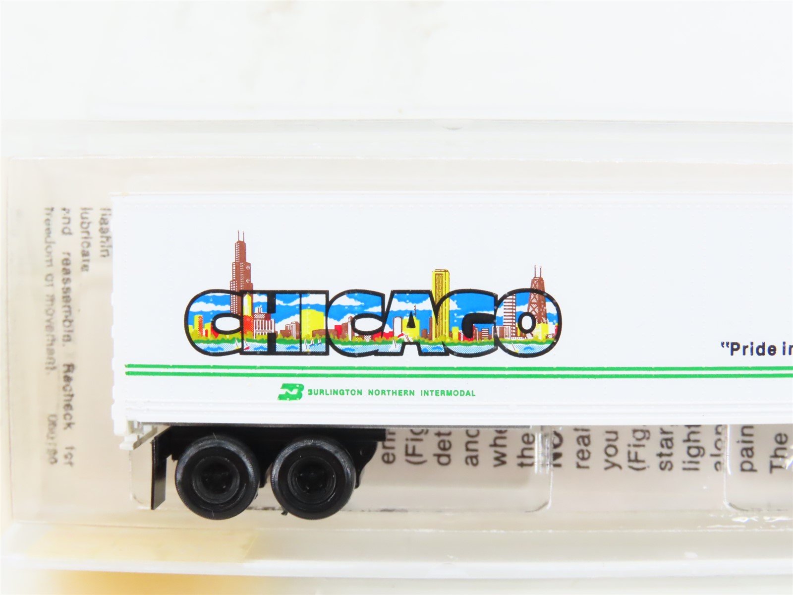 N Micro-Trains MTL 67080 BN Burlington Northern Chicago 45' Trailer BNZ 237819