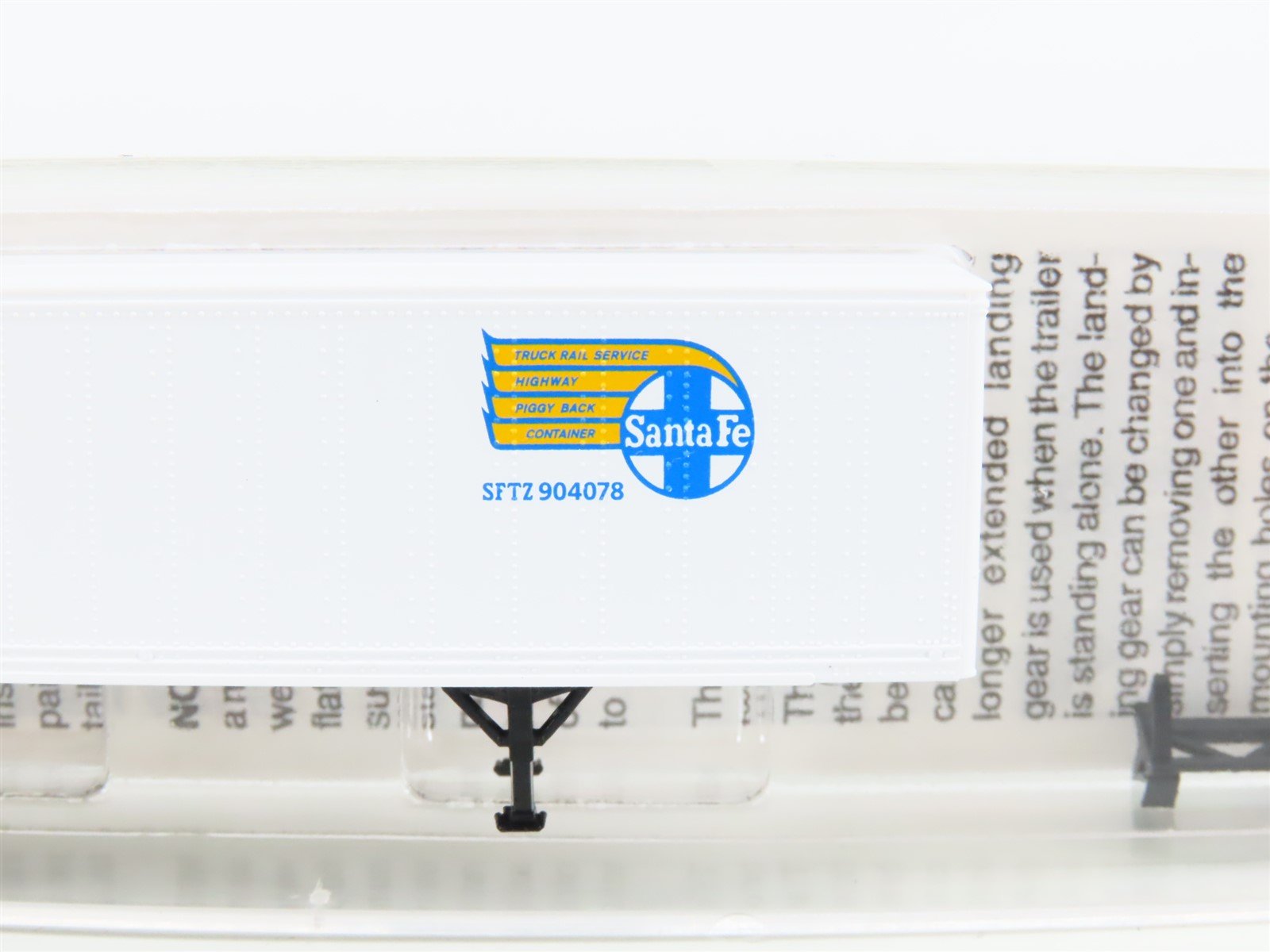 N Scale Micro-Trains MTL 66100 ATSF Santa Fe 40' Trailer SFTZ 904078