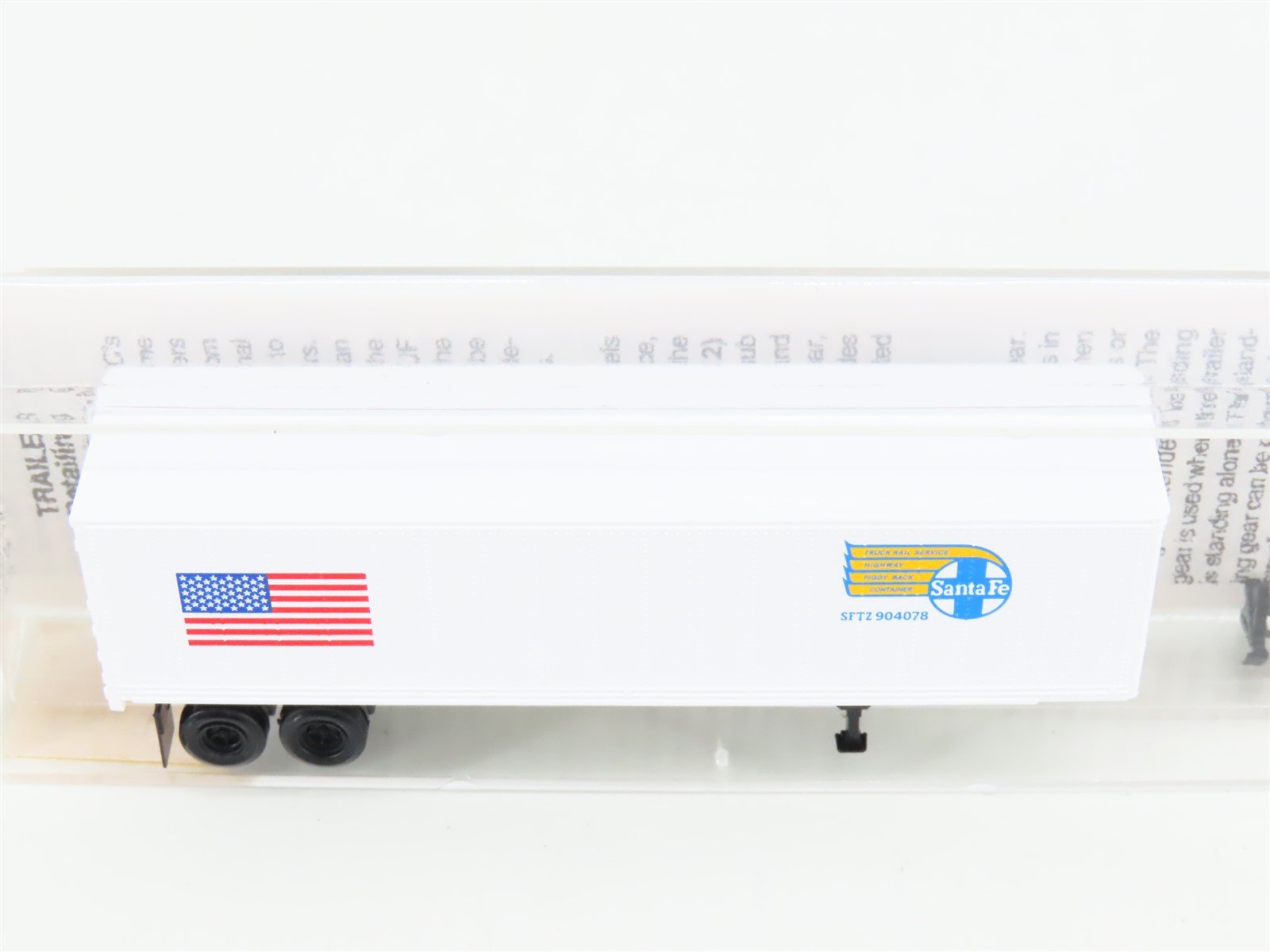 N Scale Micro-Trains MTL 66100 ATSF Santa Fe 40' Trailer SFTZ 904078