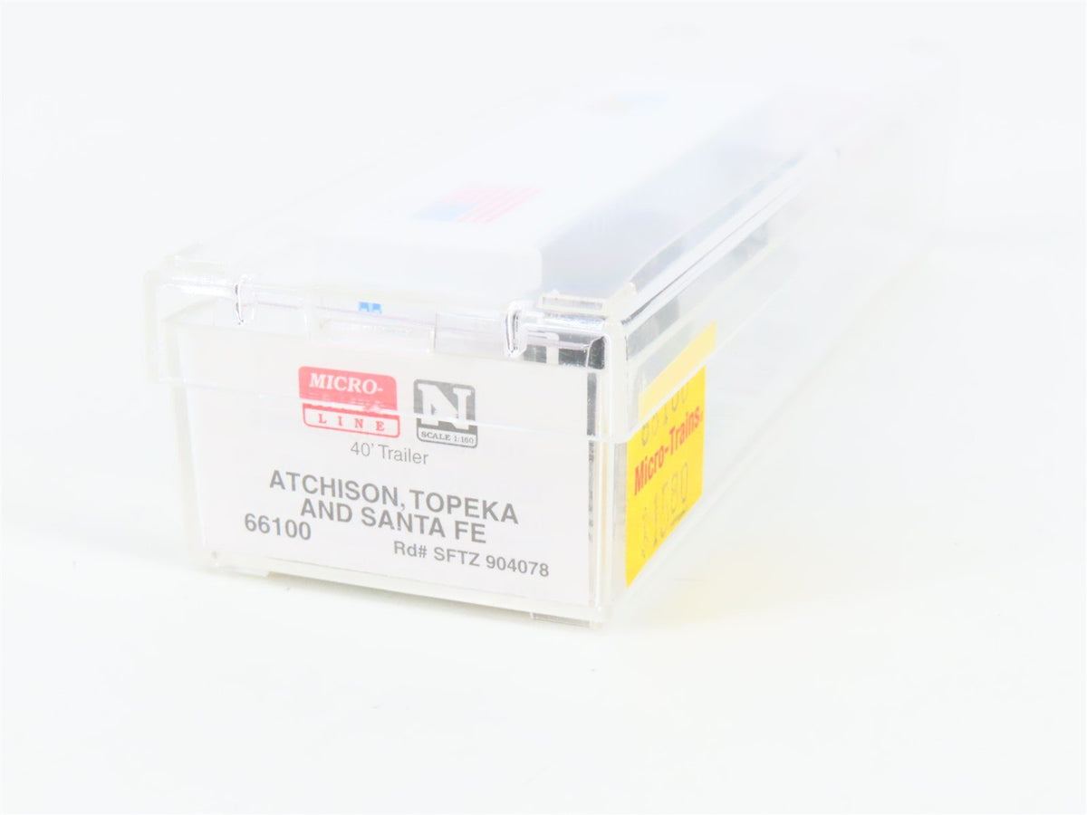 N Scale Micro-Trains MTL 66100 ATSF Santa Fe 40&#39; Trailer SFTZ 904078