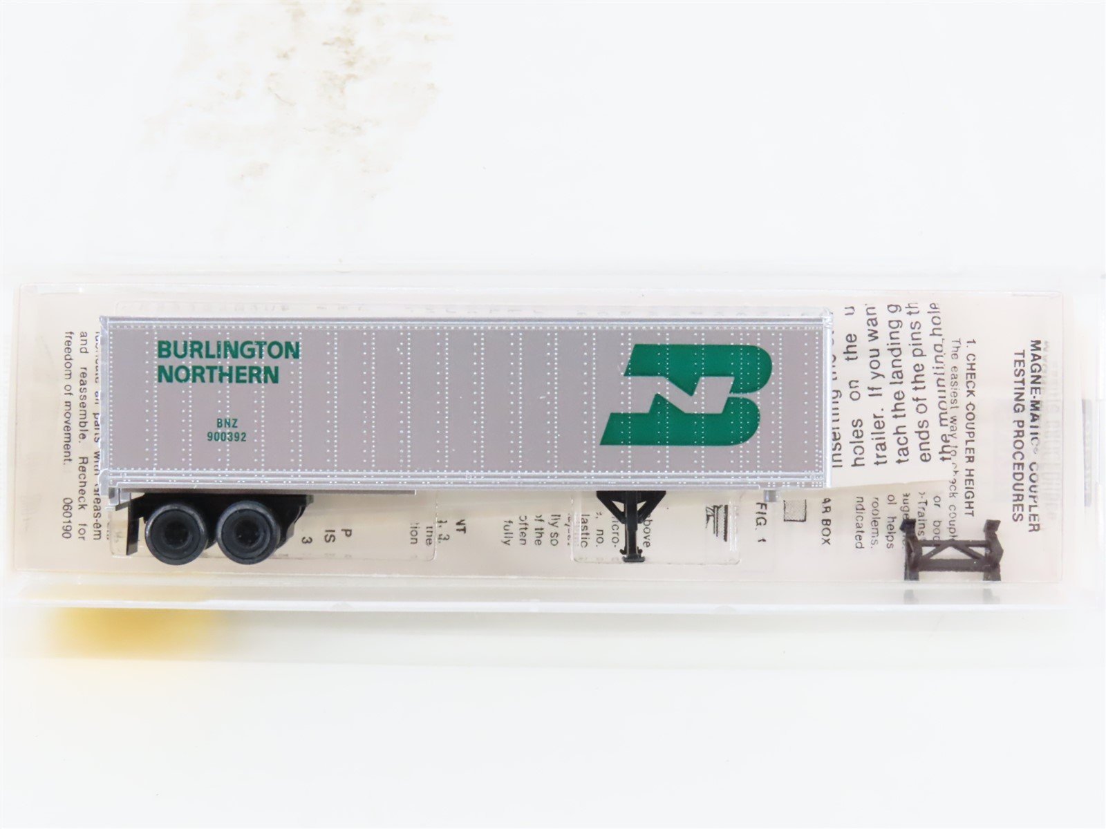 N Scale Micro-Trains MTL 66010 BN Burlington Northern 40' Trailer BNZ 900392