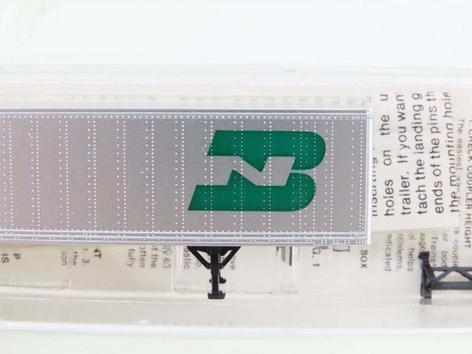 N Scale Micro-Trains MTL 66010 BN Burlington Northern 40' Trailer BNZ 900392