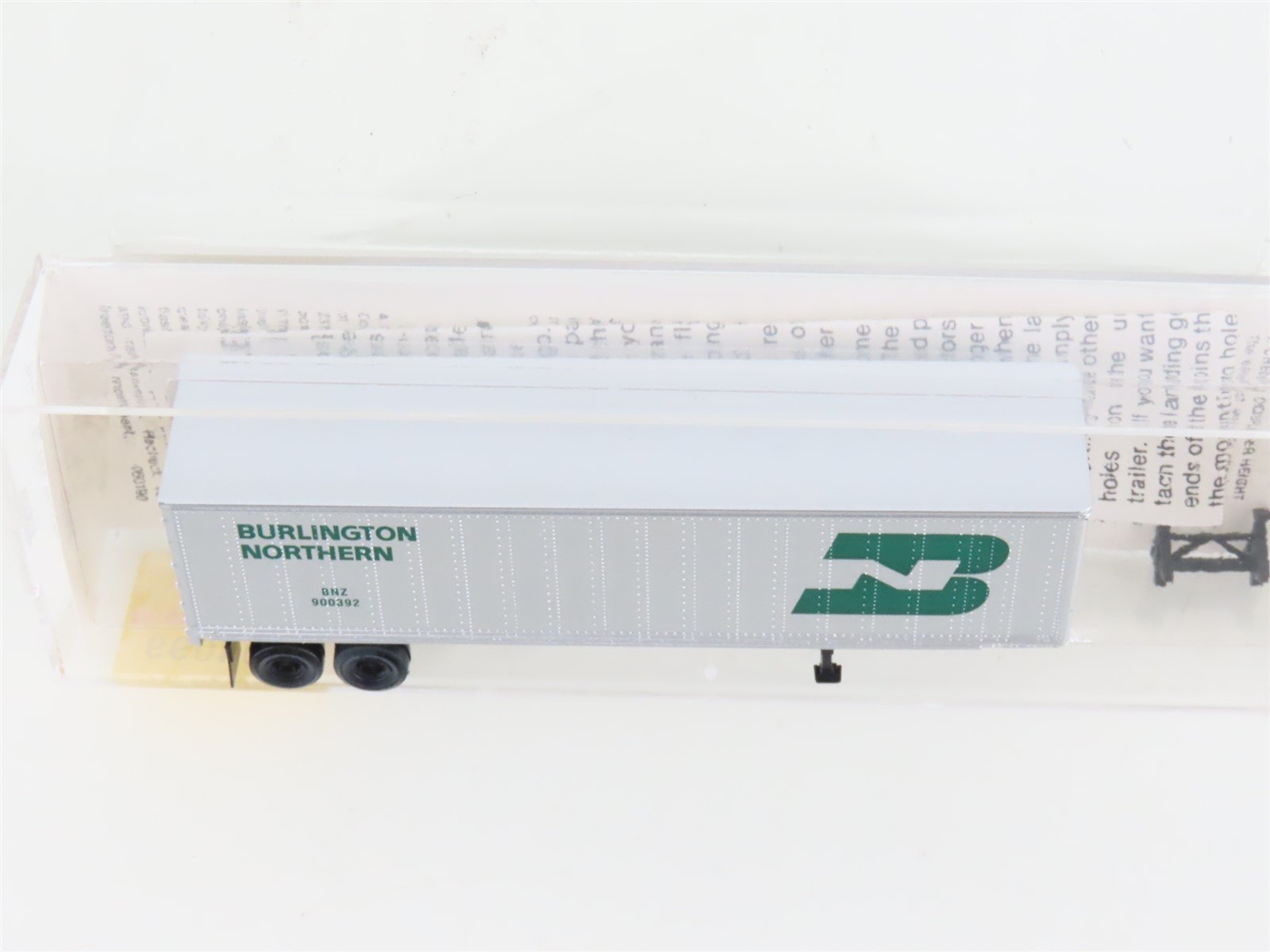 N Scale Micro-Trains MTL 66010 BN Burlington Northern 40' Trailer BNZ 900392