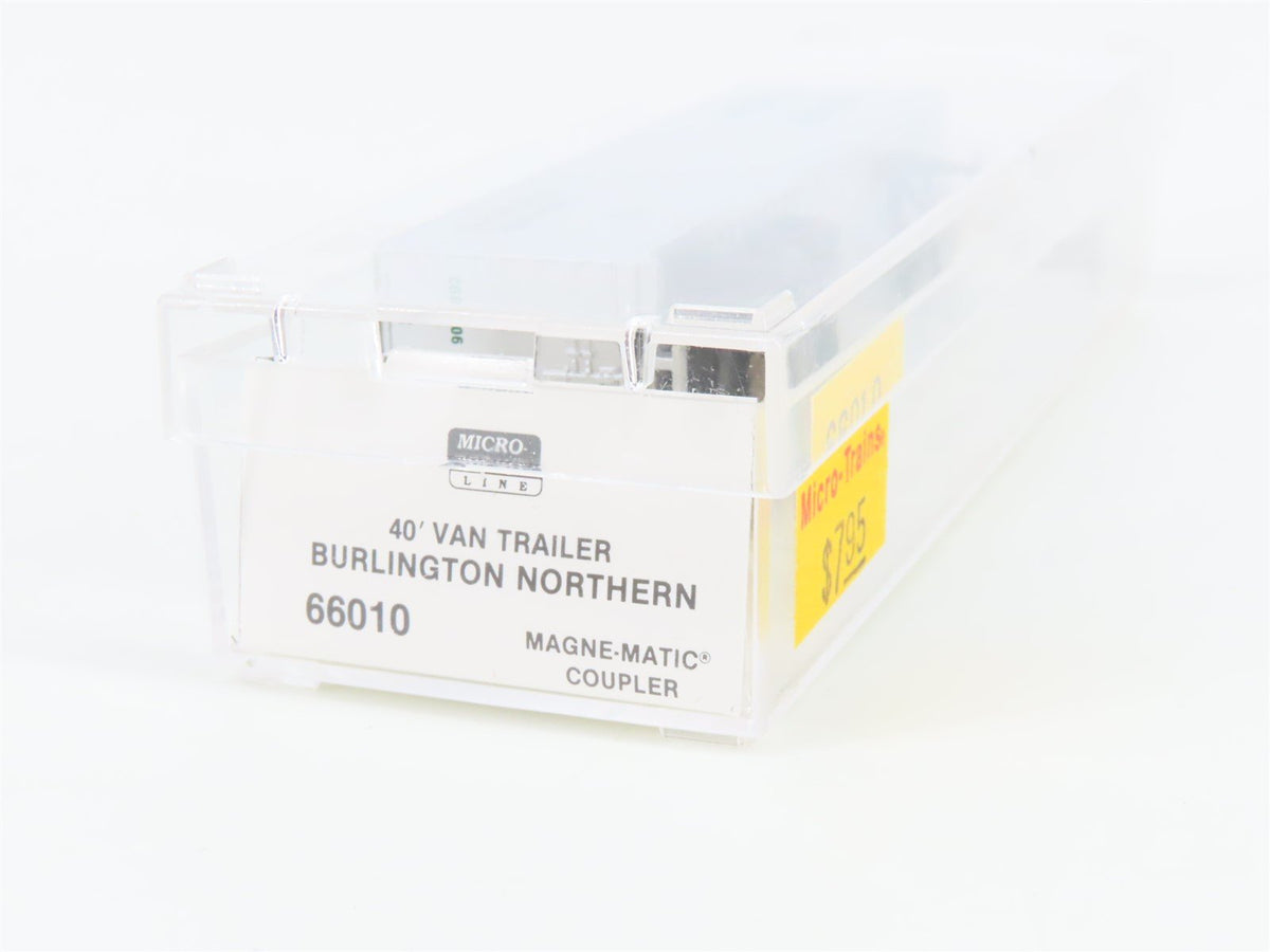 N Scale Micro-Trains MTL 66010 BN Burlington Northern 40&#39; Trailer BNZ 900392