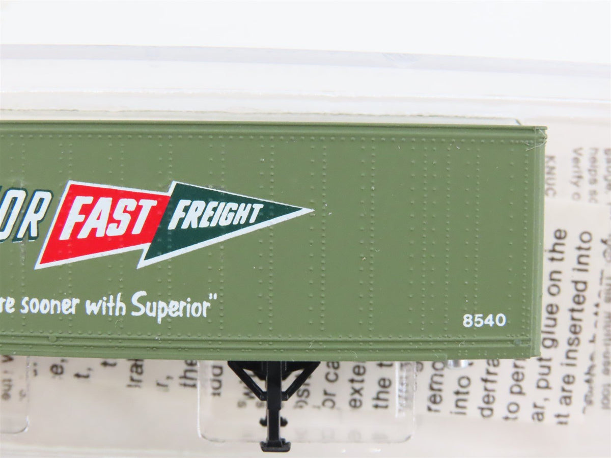 N Scale Kadee Micro-Trains MTL Superior Fast Freight 40&#39; Trailer-- Custom