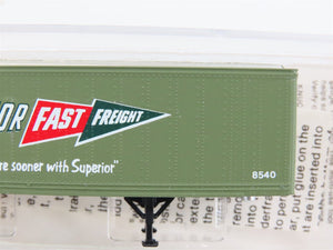 N Scale Kadee Micro-Trains MTL Superior Fast Freight 40' Trailer-- Custom