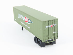 N Scale Kadee Micro-Trains MTL Superior Fast Freight 40' Trailer-- Custom