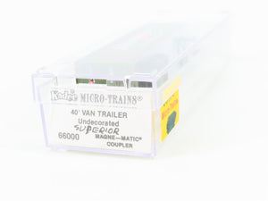 N Scale Kadee Micro-Trains MTL Superior Fast Freight 40' Trailer-- Custom