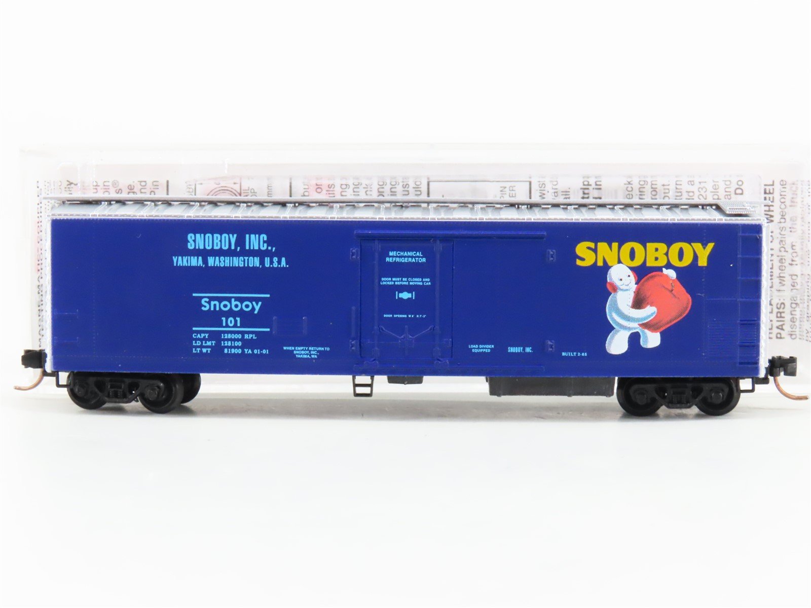 N Scale Micro-Trains MTL 69110 Snoboy 51' Rivet Side Mechanical Reefer 101
