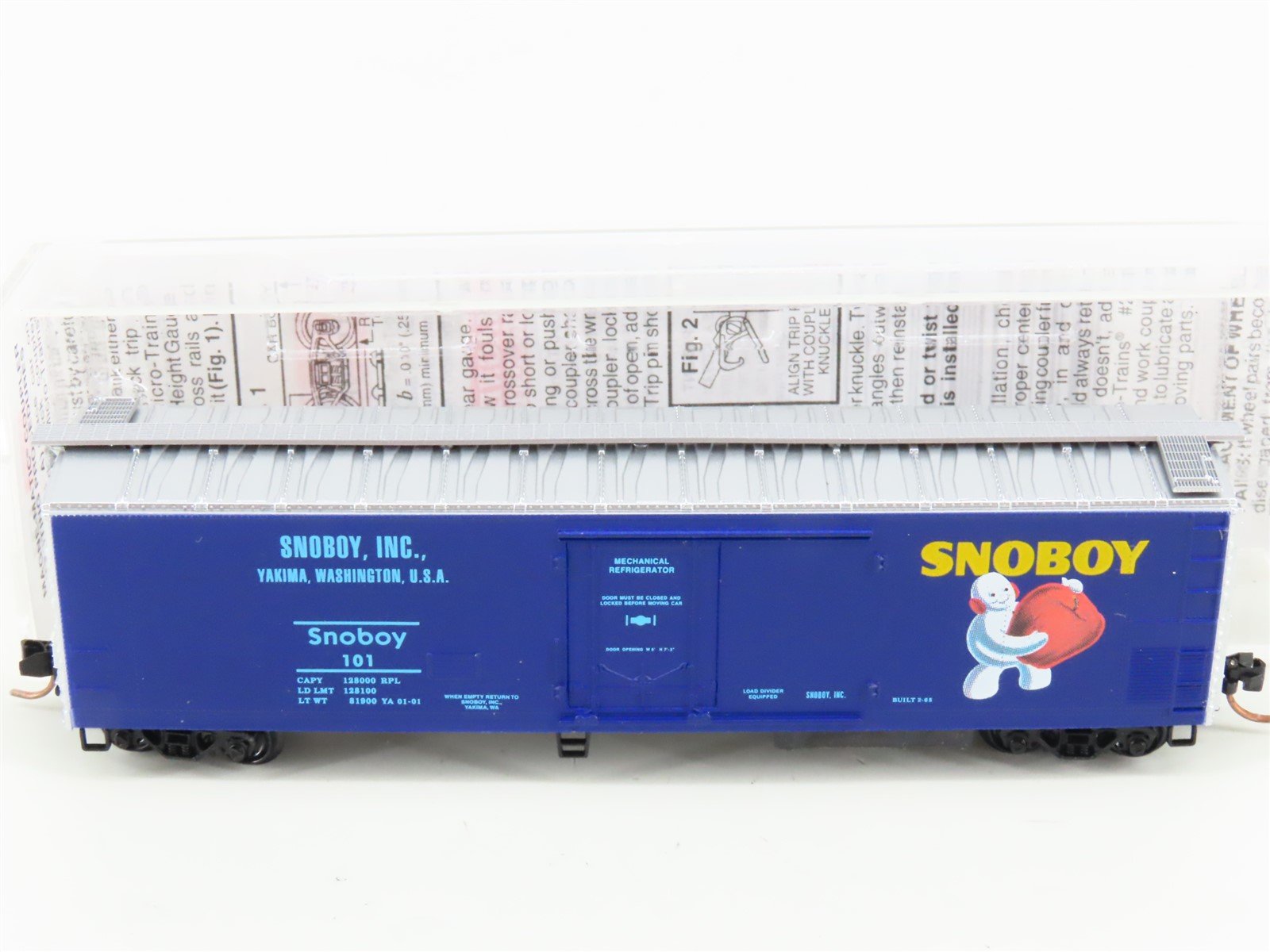 N Scale Micro-Trains MTL 69110 Snoboy 51' Rivet Side Mechanical Reefer 101