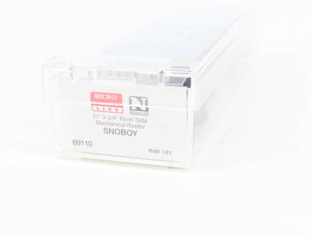 N Scale Micro-Trains MTL 69110 Snoboy 51&#39; Rivet Side Mechanical Reefer 101