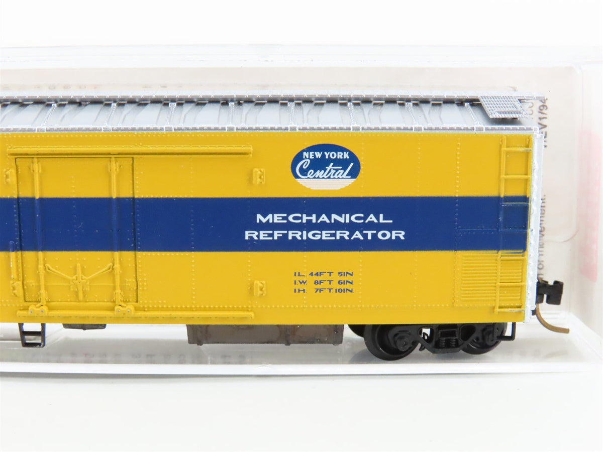 N Scale Micro-Trains MTL 69080 NYC New York Central 51&#39; Rivet Side Reefer #1025