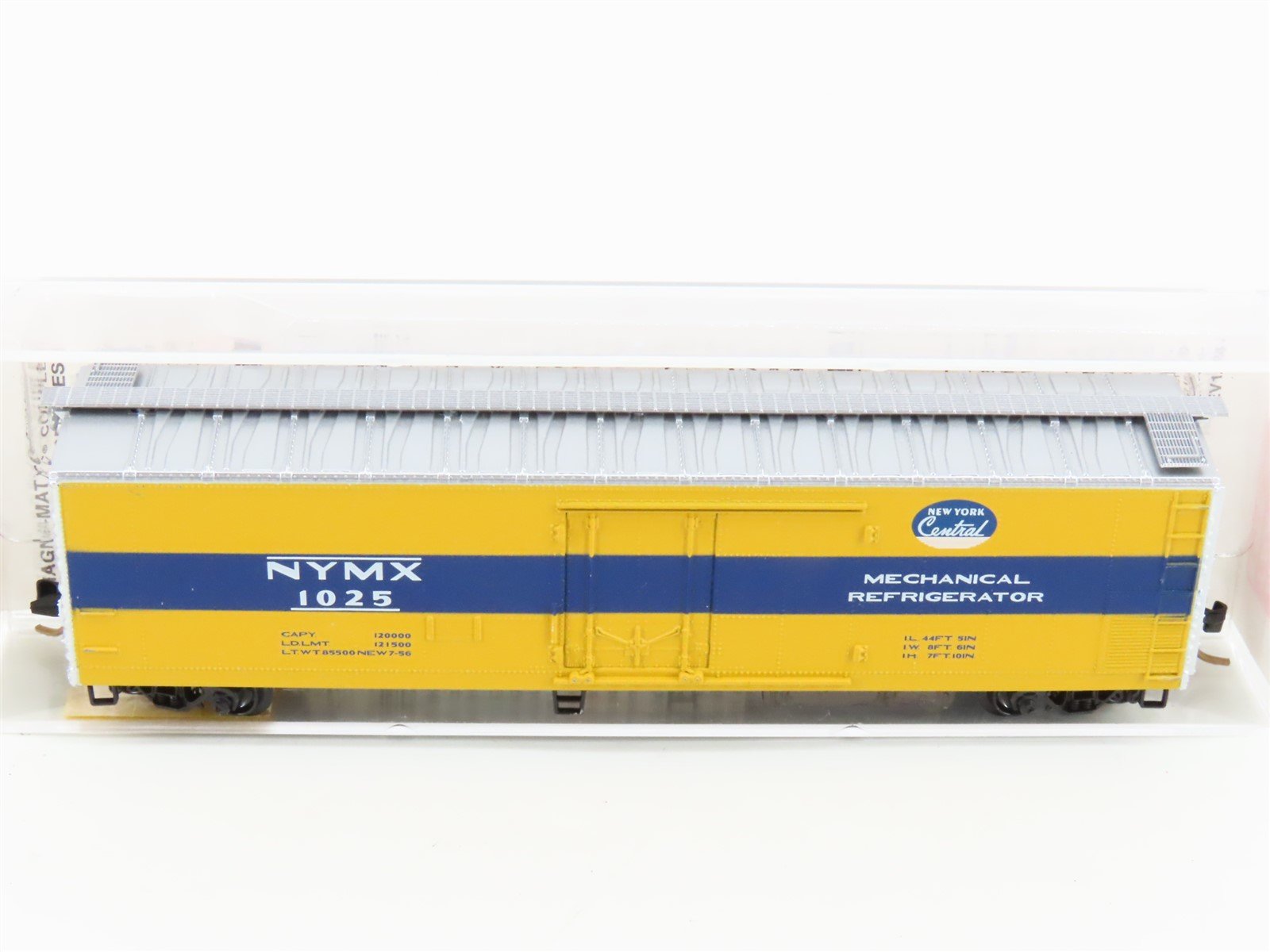 N Scale Micro-Trains MTL 69080 NYC New York Central 51' Rivet Side Reefer #1025