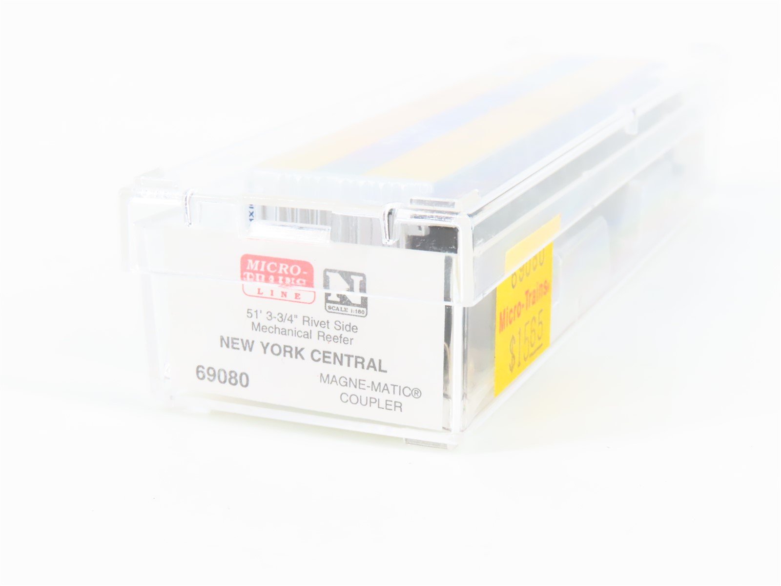 N Scale Micro-Trains MTL 69080 NYC New York Central 51' Rivet Side Reefer #1025