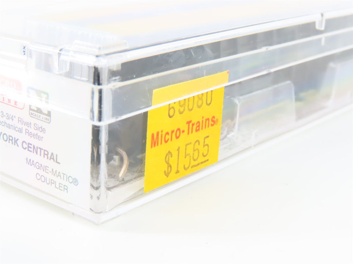 N Scale Micro-Trains MTL 69080 NYC New York Central 51&#39; Rivet Side Reefer #1025