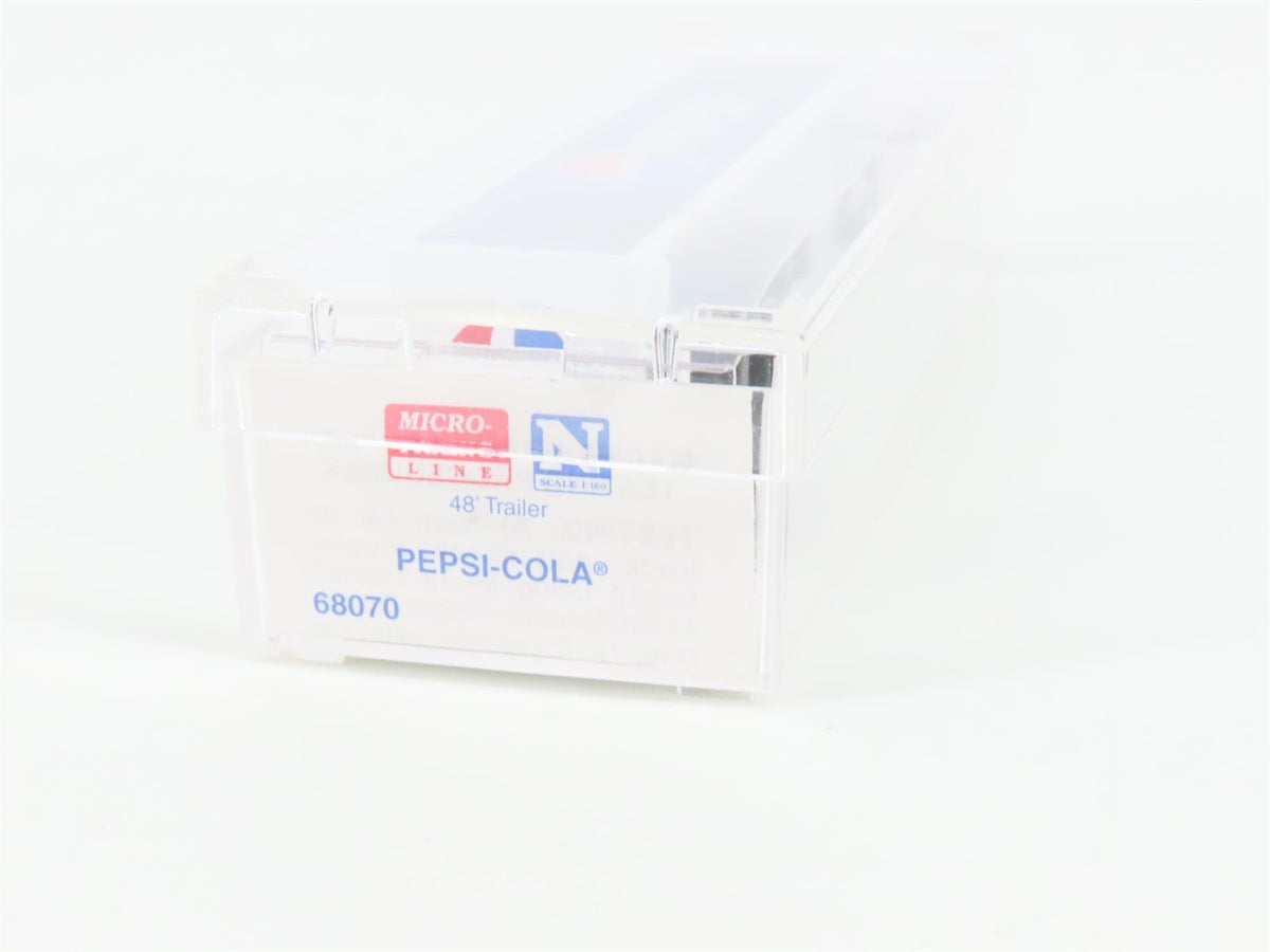 N Scale Micro-Trains MTL 68070 Pepsi-Cola 48&#39; Trailer