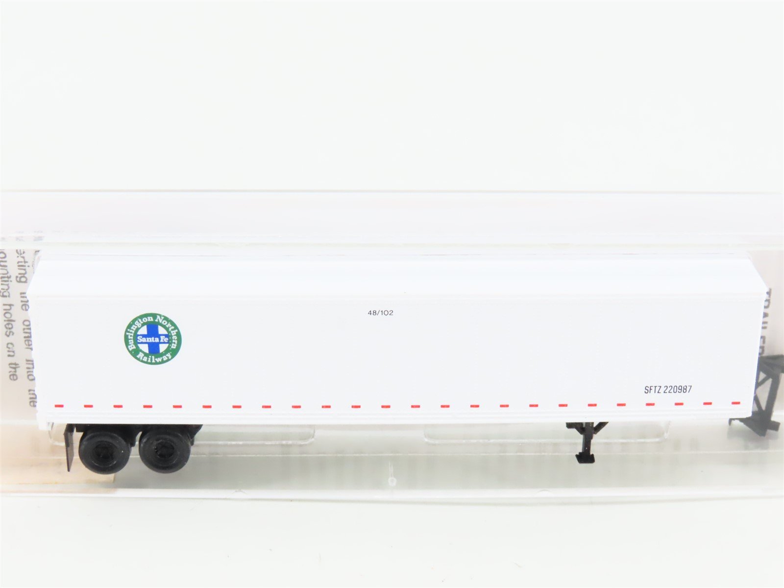 N Micro-Trains MTL 68060 BNSF Burlington Northern Santa Fe 48' Trailer