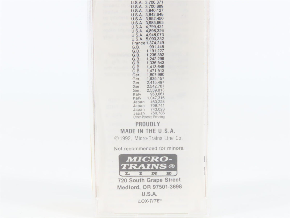 N Scale Micro-Trains MTL 68050 Route Rock 48&#39; Trailer RIZ 210384