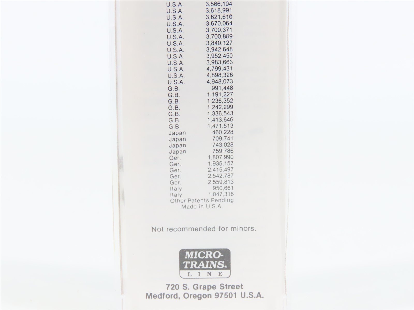 N Scale Micro-Trains MTL 68040 CRMZ Conrail Mercury 48' Trailer 229047