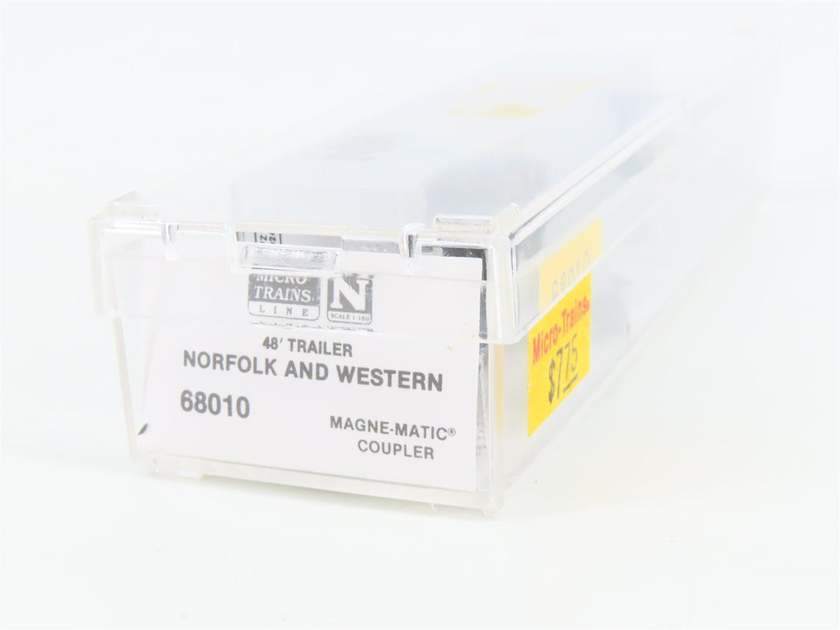 N Scale Micro-Trains MTL 68010 NW Norfolk &amp; Western 48&#39; Trailer NWZ 210245