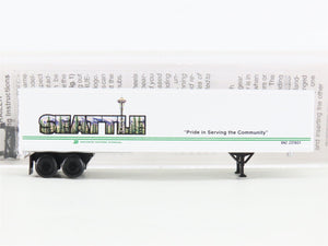 N Scale Micro-Trains MTL 67200 BN Intermodal Seattle 45' Trailer BNZ 237801