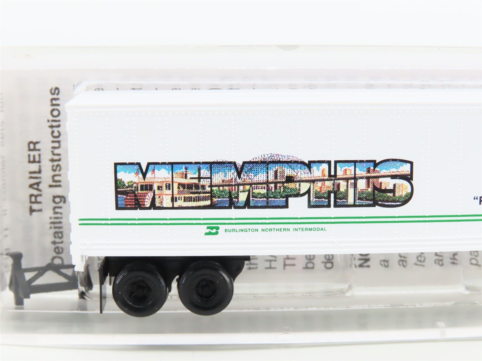 N Scale Micro-Trains MTL 67190 BN Intermodal Memphis 45' Trailer BNZ 237875
