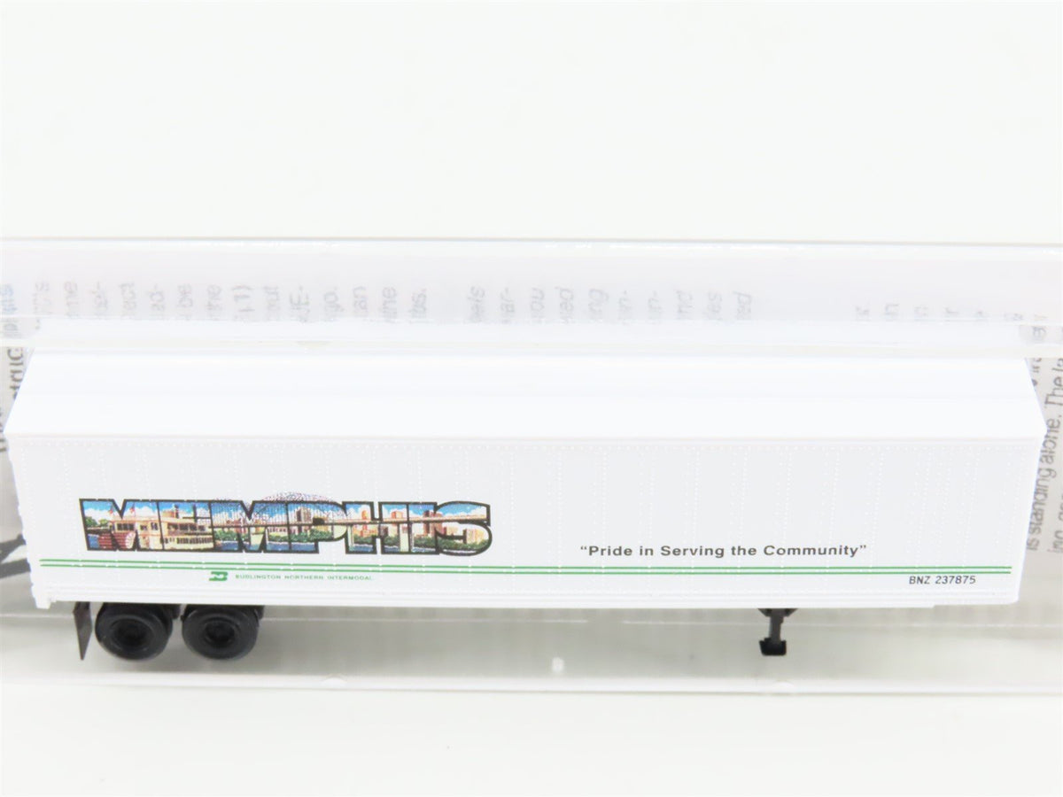 N Scale Micro-Trains MTL 67190 BN Intermodal Memphis 45&#39; Trailer BNZ 237875