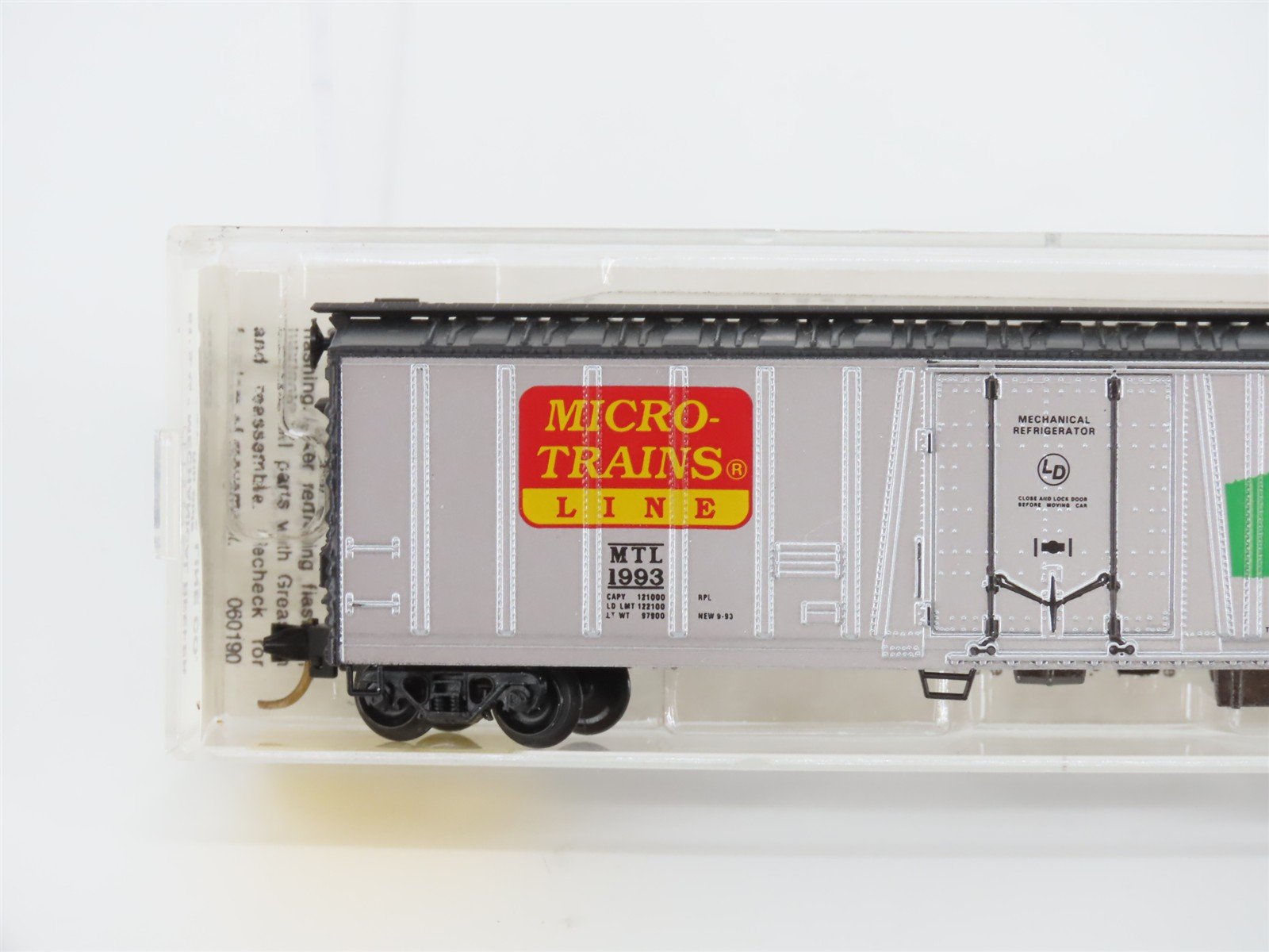 N Scale Micro Trains-MTL 70060 Micro-Trains Line 3rd Anniversary 51' Reefer 1993