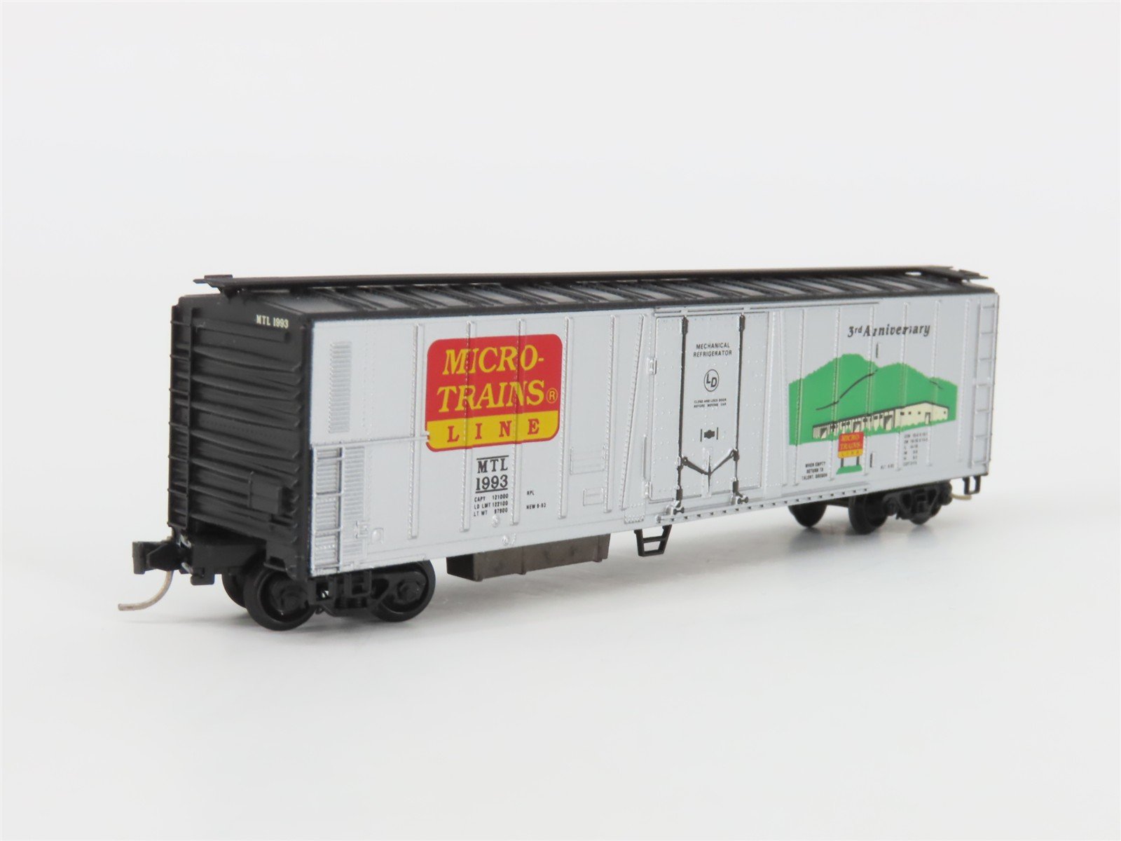 N Scale Micro Trains-MTL 70060 Micro-Trains Line 3rd Anniversary 51' Reefer 1993