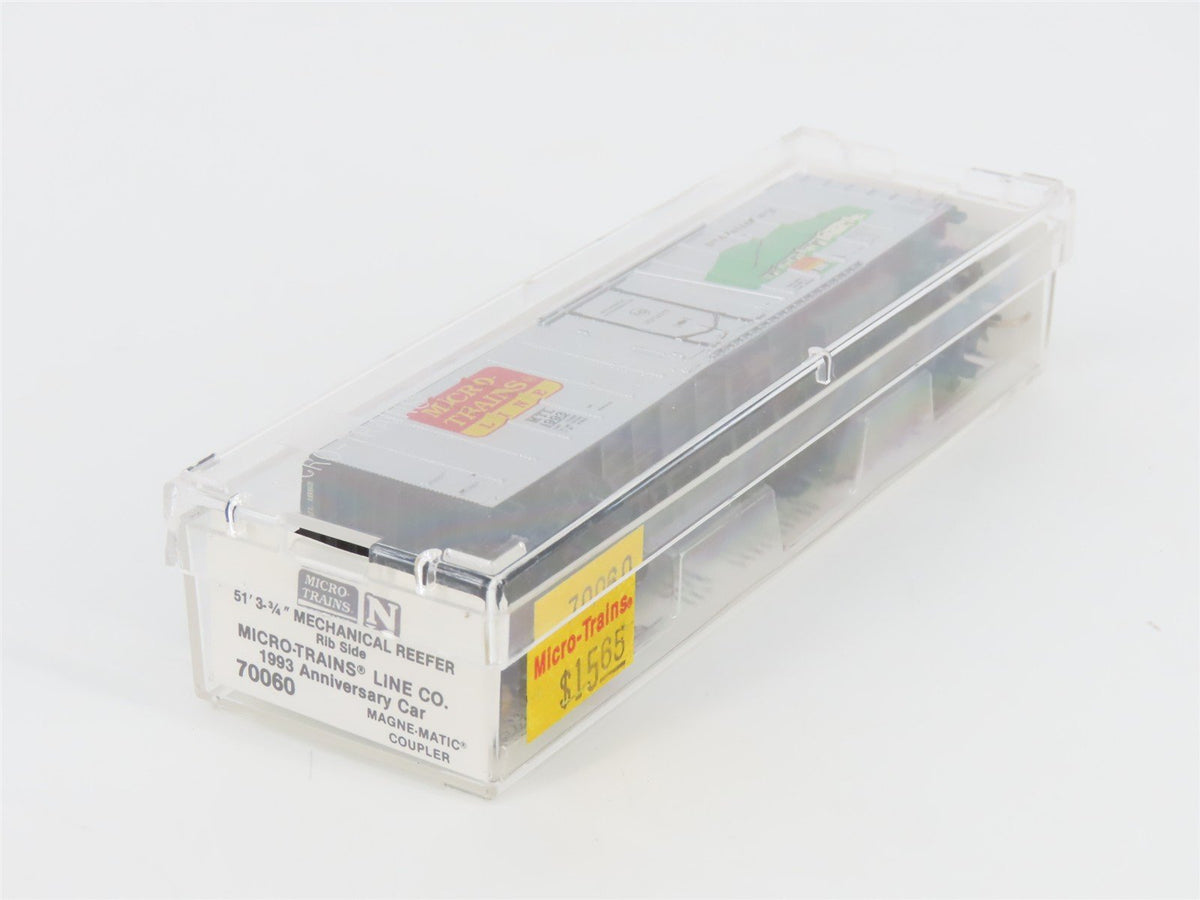 N Scale Micro Trains-MTL 70060 Micro-Trains Line 3rd Anniversary 51&#39; Reefer 1993